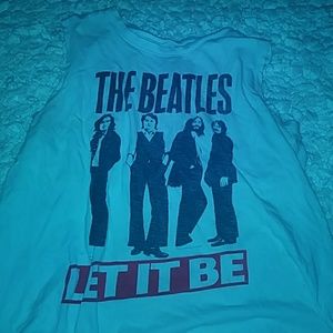 Beatles let it be tank top